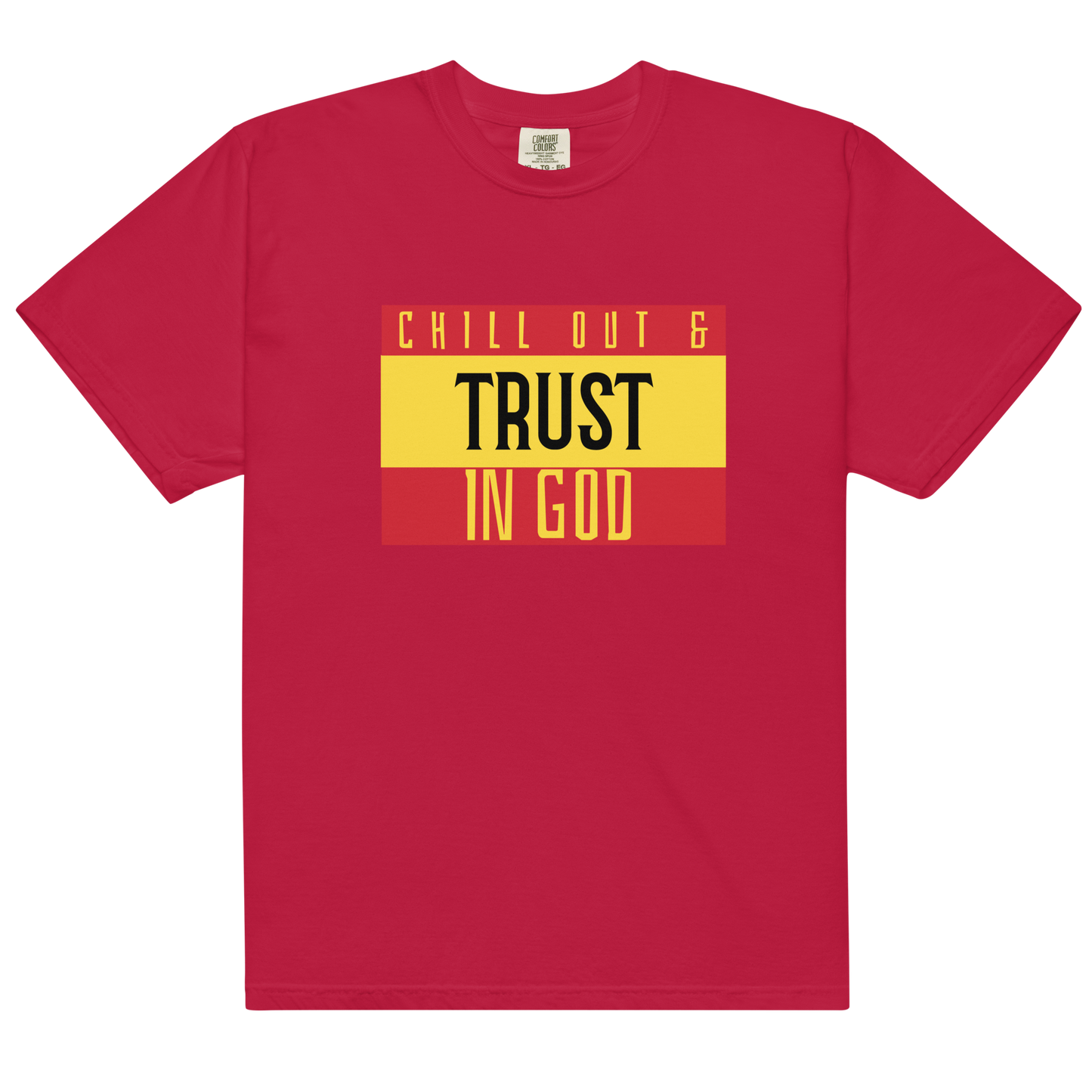 Trust in GOD Men’s heavyweight tee